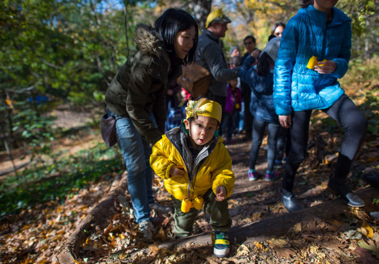 Wave hill Kids on the Move Foliage Frolic credit Joshua Bright